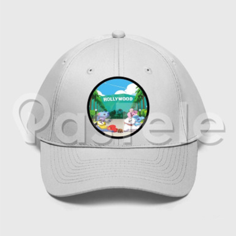 BT21 Hollywood Custom Unisex Twill Hat Embroidered Cap Snapback
