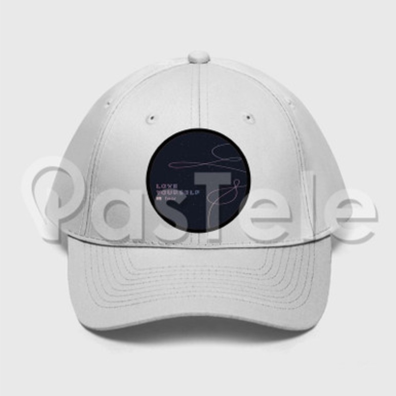 BTS LOVE YOURSELF TEAR Custom Unisex Twill Hat Embroidered Cap Snapback
