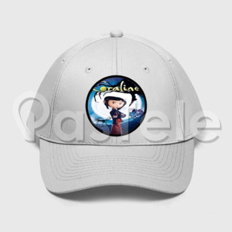 Coraline Custom Unisex Twill Hat Embroidered Cap Snapback