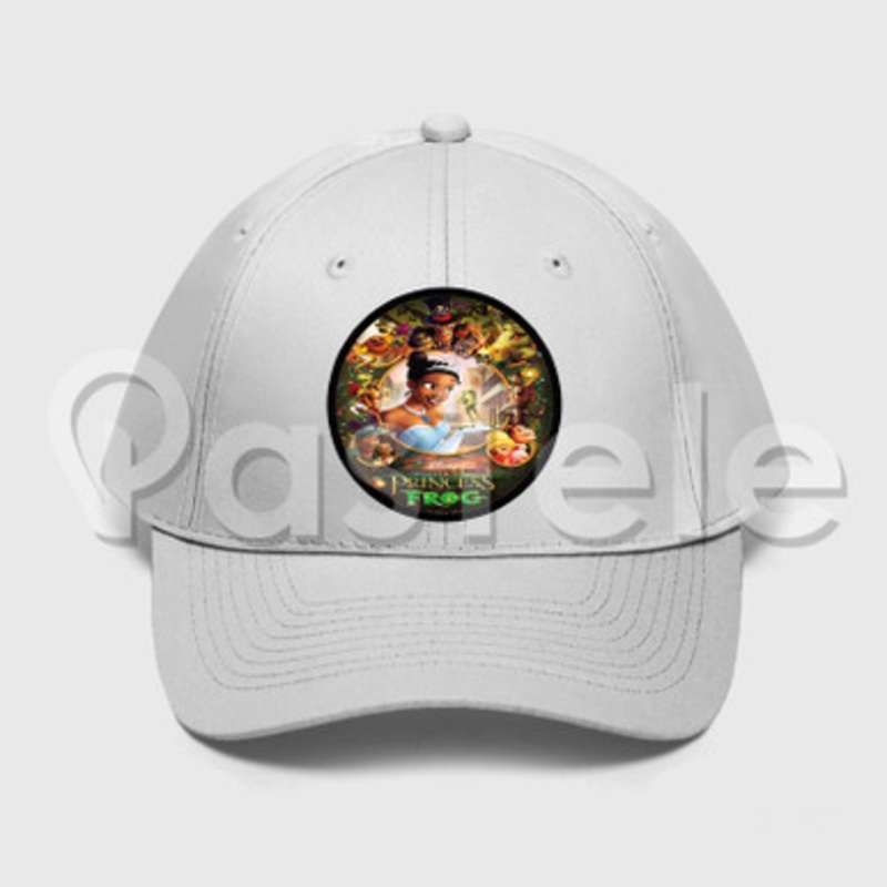 Disney The Princess and the Frog Custom Unisex Twill Hat Embroidered Cap Snapback