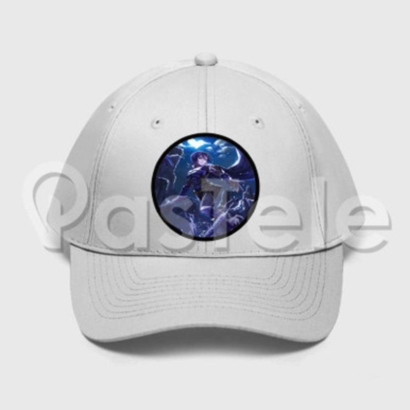 Aqua Kingdom Hearts Custom Unisex Twill Hat Embroidered Cap Snapback