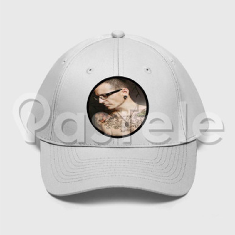 Chester Bennington Tattoo Custom Unisex Twill Hat Embroidered Cap Snapback