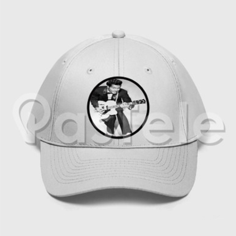 Chuck Berry Custom Unisex Twill Hat Embroidered Cap Snapback
