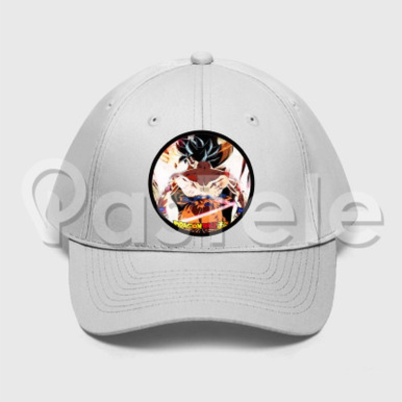 Goku Dragon Ball Super Ultra Custom Unisex Twill Hat Embroidered Cap Snapback