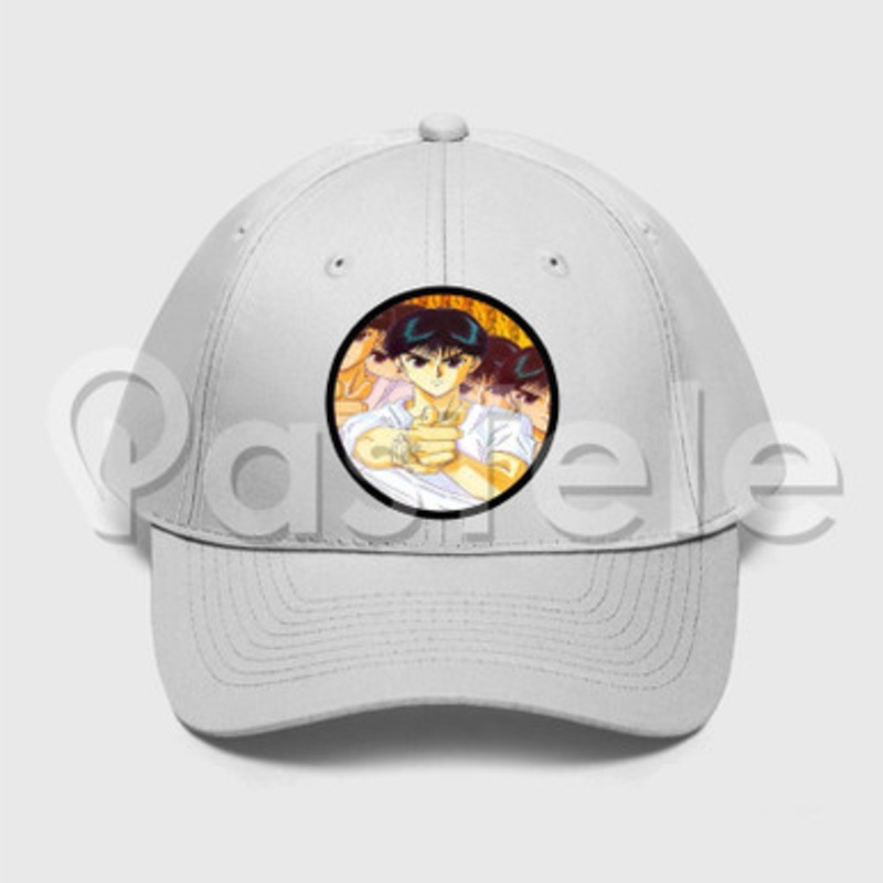 Yusuke Urameshi Custom Unisex Twill Hat Embroidered Cap Snapback