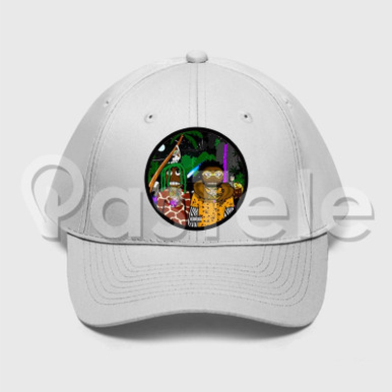 Zoboomafoo Hoodrich Pablo Juan Feat Lil Uzi Vert Custom Unisex Twill Hat Embroidered Cap Snapback