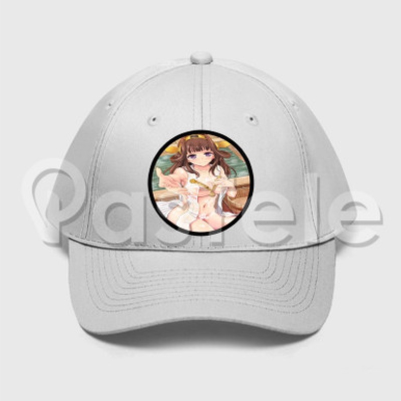 Aoi Hime Jitaku Keibiin Custom Unisex Twill Hat Embroidered Cap Snapback