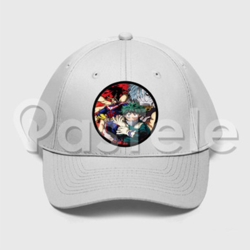 Boku no Hero Academia Season 2 Custom Unisex Twill Hat Embroidered Cap Snapback