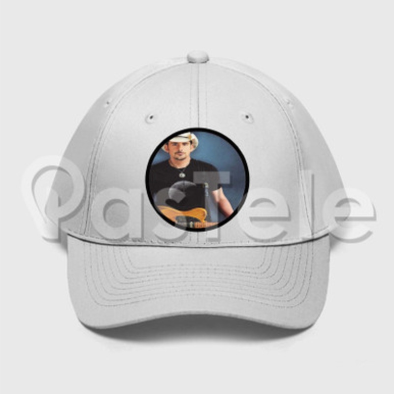 Brad Paisley Custom Unisex Twill Hat Embroidered Cap Snapback