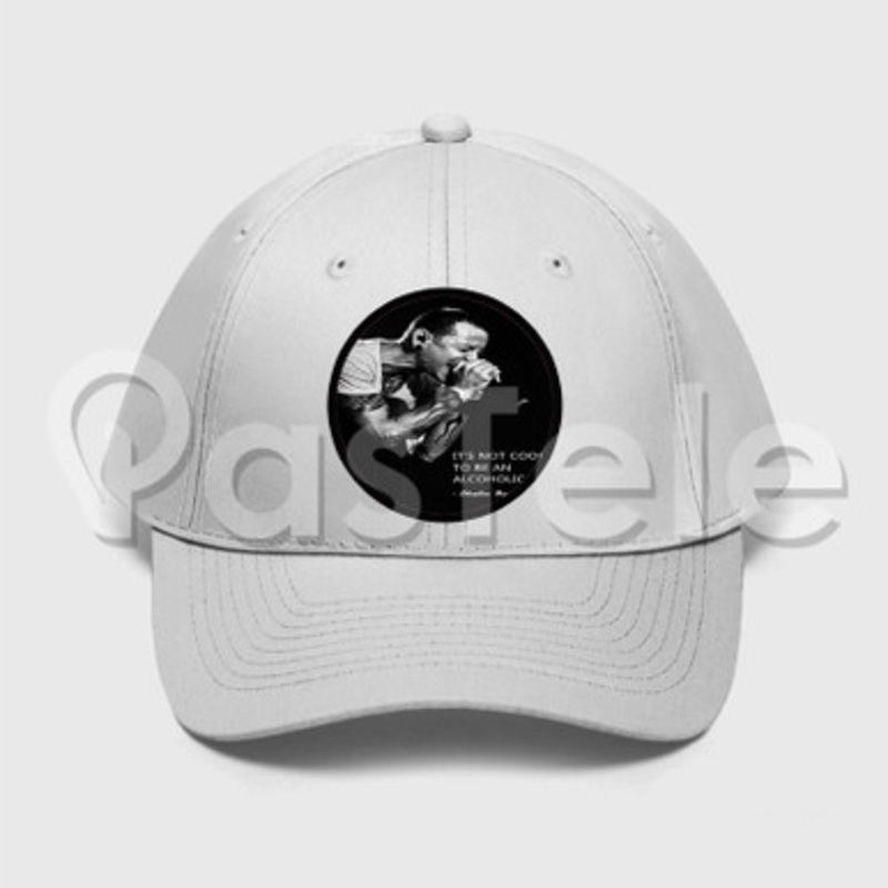 Chester Bennington Quotes Custom Unisex Twill Hat Embroidered Cap Snapback