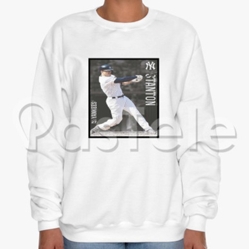 Giancarlo Stanton New York Yankees MLB Custom Unisex Crewneck Sweatshirt Cotton Polyester Fabric Cloth