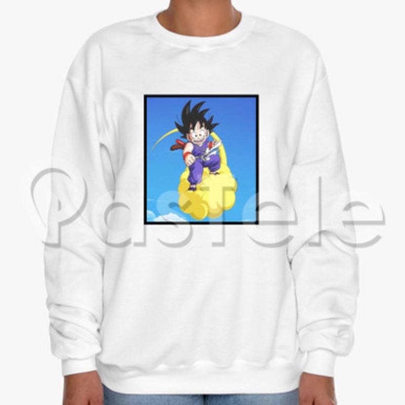 goku child Custom Unisex Crewneck Sweatshirt Cotton Polyester Fabric Cloth