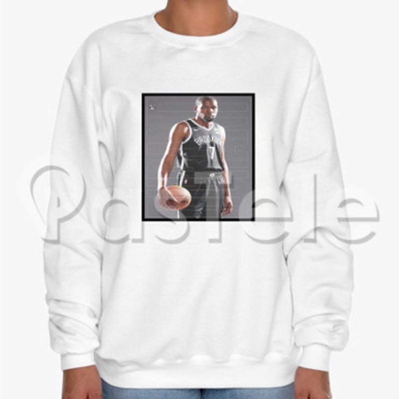Kevin Durant Brooklyn Nets NBA Custom Unisex Crewneck Sweatshirt Cotton Polyester Fabric Sweater