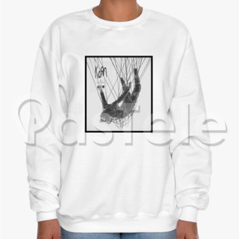 Korn The Nothing Custom Unisex Crewneck Sweatshirt Cotton Polyester Fabric Sweater