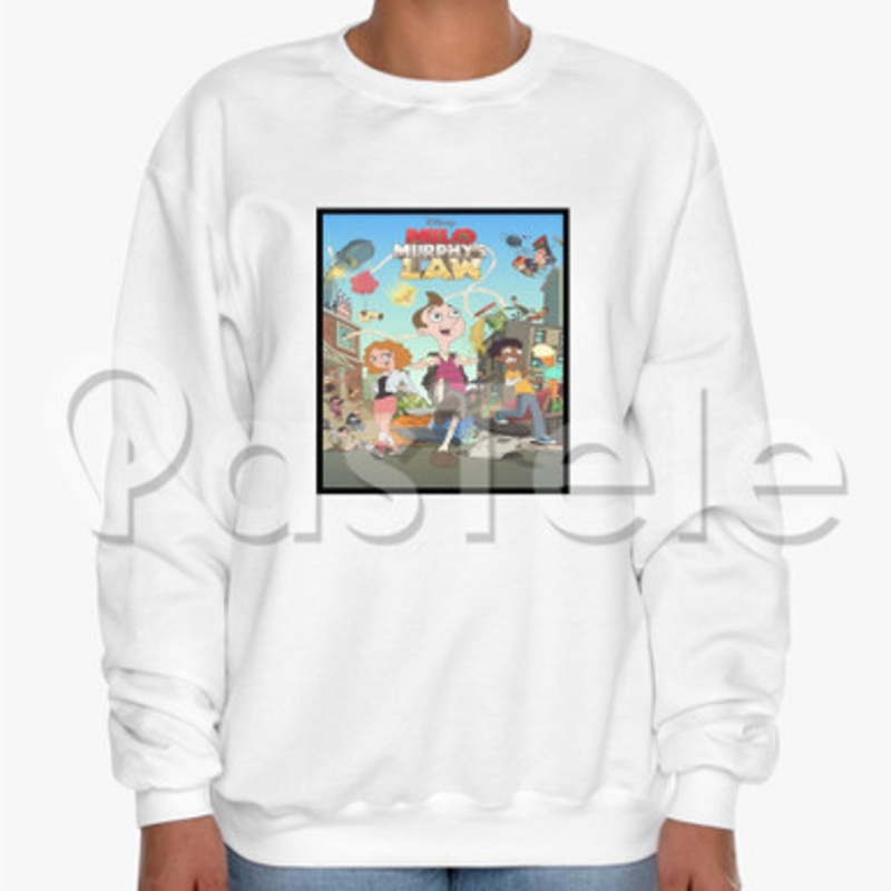 Milo Murphy s Law Custom Unisex Crewneck Sweatshirt Cotton Polyester Fabric Sweater