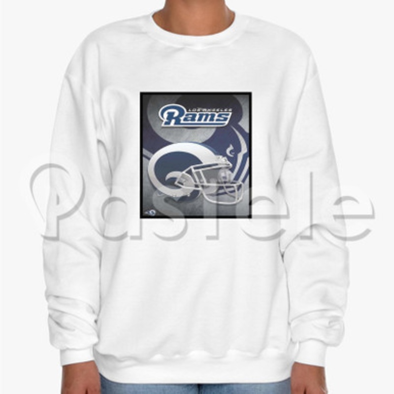 NFL Los Angeles Rams Custom Unisex Crewneck Sweatshirt Cotton Polyester Fabric Sweater