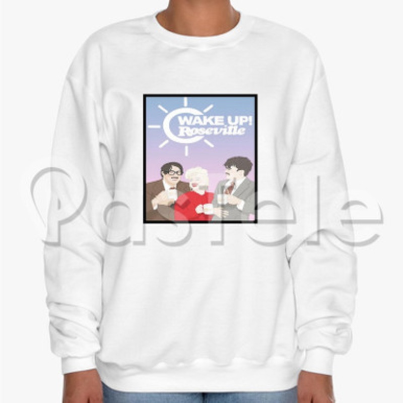 Paramore Wake Up Roseville Custom Unisex Crewneck Sweatshirt Cotton Polyester Fabric Sweater