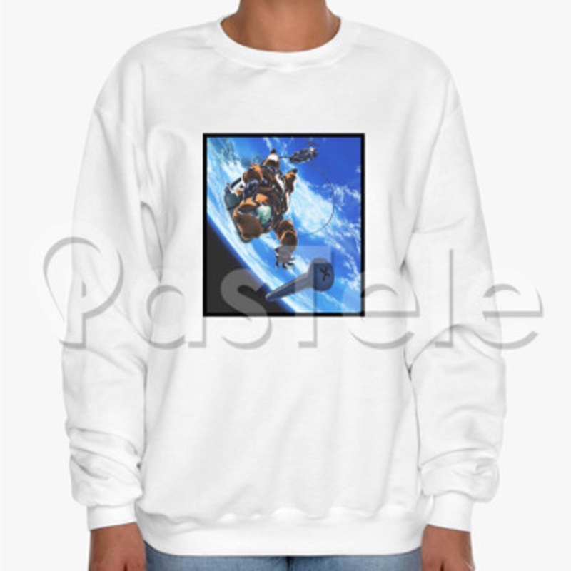 Planetes Custom Unisex Crewneck Sweatshirt Cotton Polyester Fabric Sweater