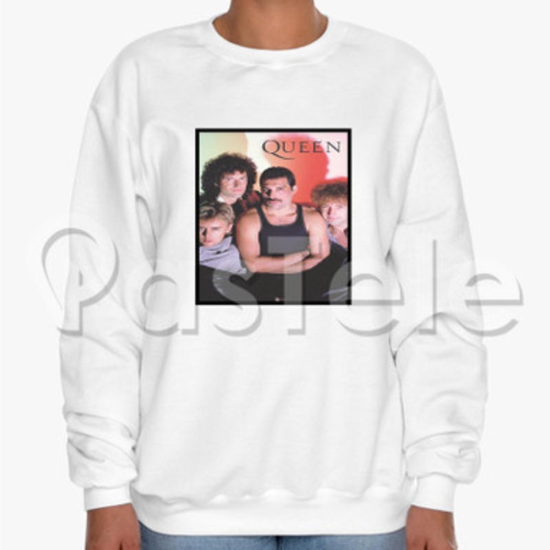 Queen Custom Unisex Crewneck Sweatshirt Cotton Polyester Fabric Sweater