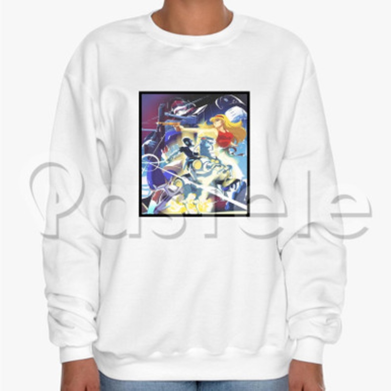 Saber Rider and the Star Sheriffs Custom Unisex Crewneck Sweatshirt Cotton Polyester Fabric Sweater