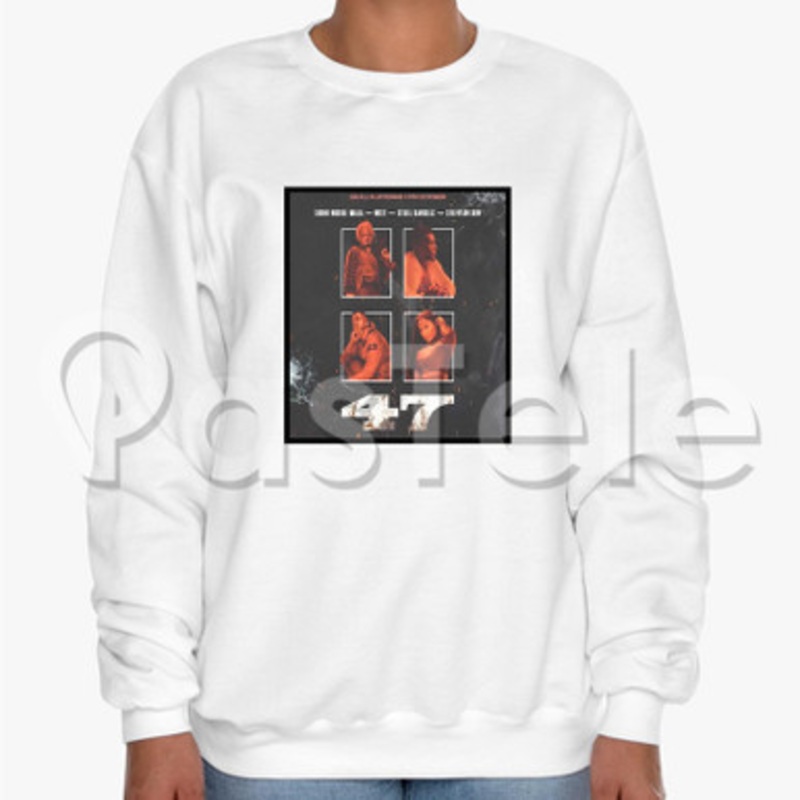 Sidhu Moosewala MIST Steel Banglez 47 Custom Unisex Crewneck Sweatshirt Cotton Polyester Fabric Sweater