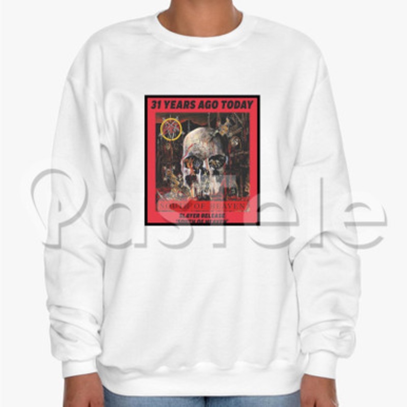 Slayer south of haven Custom Unisex Crewneck Sweatshirt Cotton Polyester Fabric Sweater