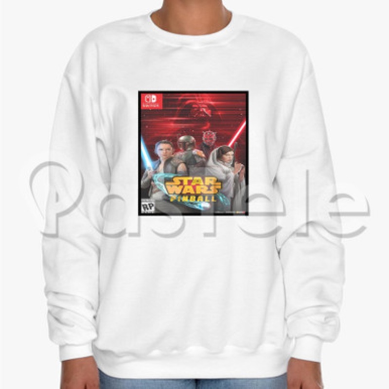 Star Wars Pinball Custom Unisex Crewneck Sweatshirt Cotton Polyester Fabric Sweater