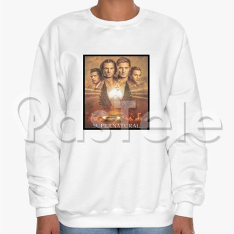 Supernatural Season 15 Custom Unisex Crewneck Sweatshirt Cotton Polyester Fabric Sweater