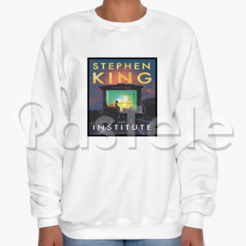 The Institute Custom Unisex Crewneck Sweatshirt Cotton Polyester Fabric Sweater