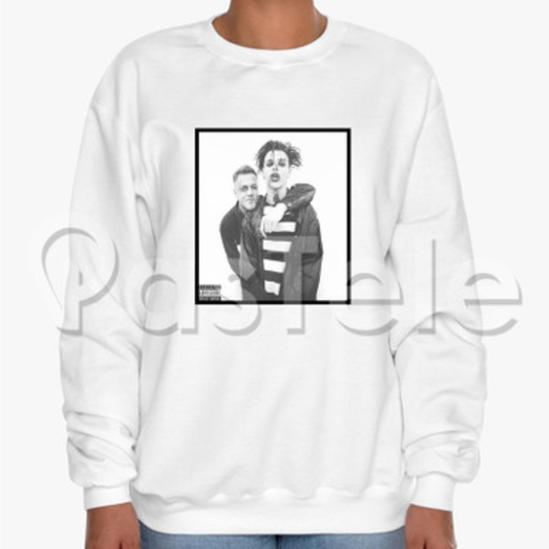 YUNGBLUD original me Custom Unisex Crewneck Sweatshirt Cotton Polyester Fabric Sweater