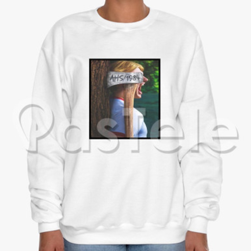 American Horror Story 1984 Custom Unisex Crewneck Sweatshirt Cotton Polyester Fabric Cloth