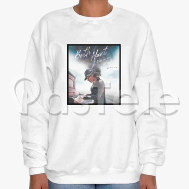 Beth Hart War in My Mind Custom Unisex Crewneck Sweatshirt Cotton Polyester Fabric Cloth