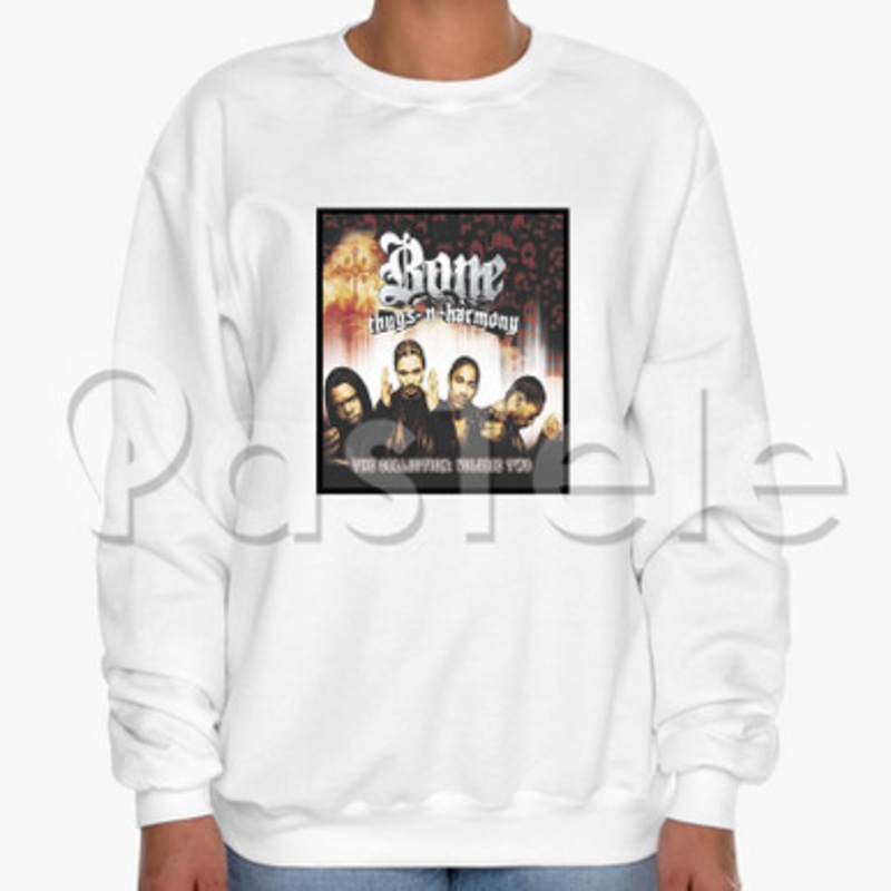 Bone Thugs N Harmony Custom Unisex Crewneck Sweatshirt Cotton Polyester Fabric Cloth