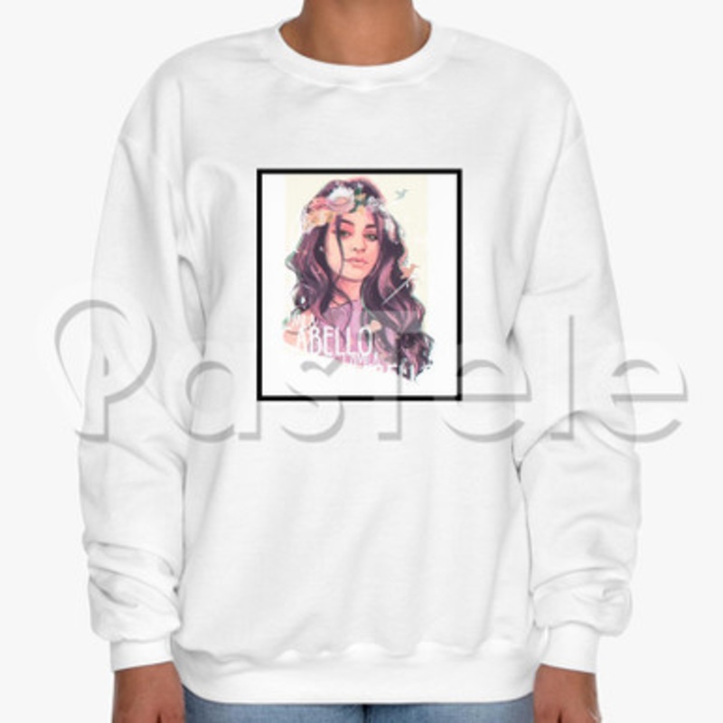 Camila Cabello Music Custom Unisex Crewneck Sweatshirt Cotton Polyester Fabric Cloth