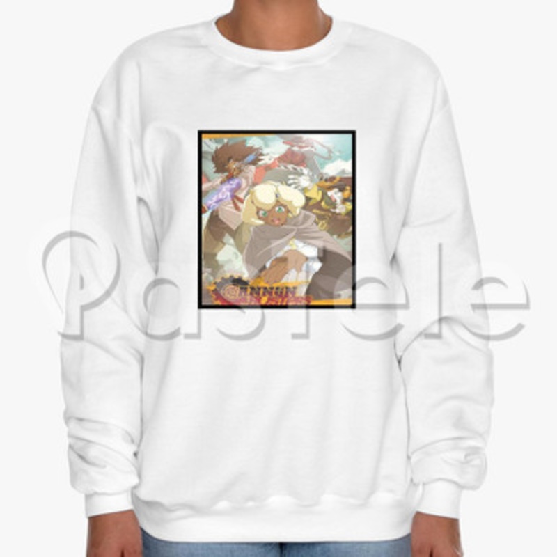 Cannon Busters 2 Custom Unisex Crewneck Sweatshirt Cotton Polyester Fabric Cloth