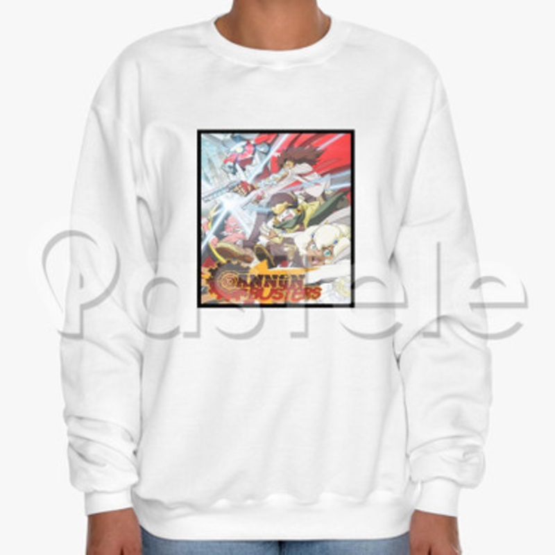 Cannon Busters Custom Unisex Crewneck Sweatshirt Cotton Polyester Fabric Cloth