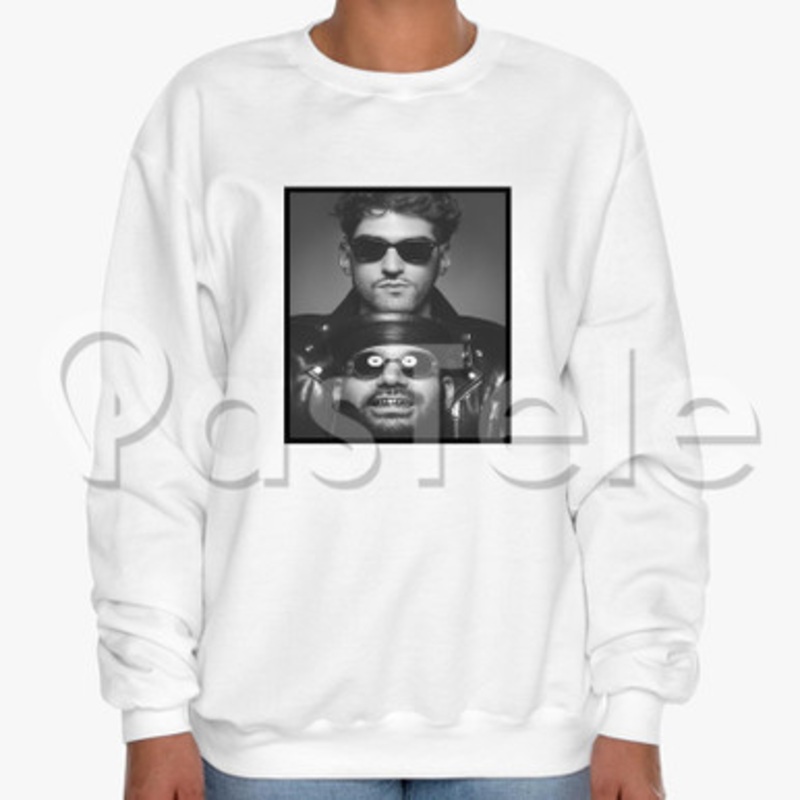 Chromeo Custom Unisex Crewneck Sweatshirt Cotton Polyester Fabric Cloth