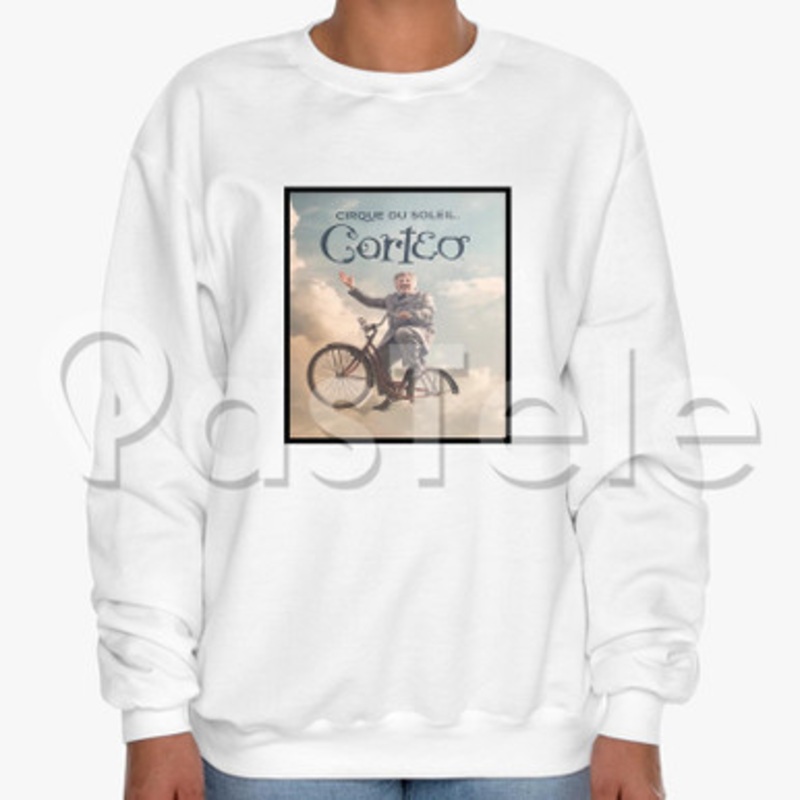 Cirque du Soleil Corteo Custom Unisex Crewneck Sweatshirt Cotton Polyester Fabric Cloth