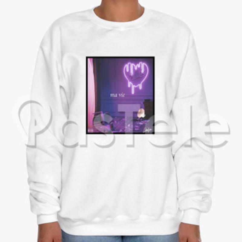Dadju Ma vie Custom Unisex Crewneck Sweatshirt Cotton Polyester Fabric Cloth
