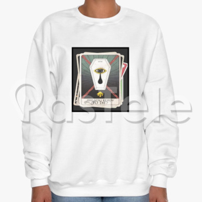 Earth Gang Ready To Die Custom Unisex Crewneck Sweatshirt Cotton Polyester Fabric Cloth