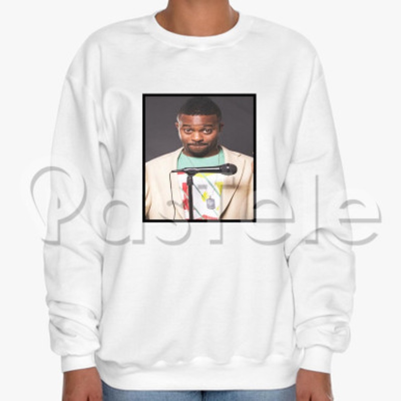 Eddie B Custom Unisex Crewneck Sweatshirt Cotton Polyester Fabric Cloth