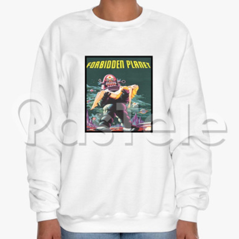Forbidden Planet Custom Unisex Crewneck Sweatshirt Cotton Polyester Fabric Cloth