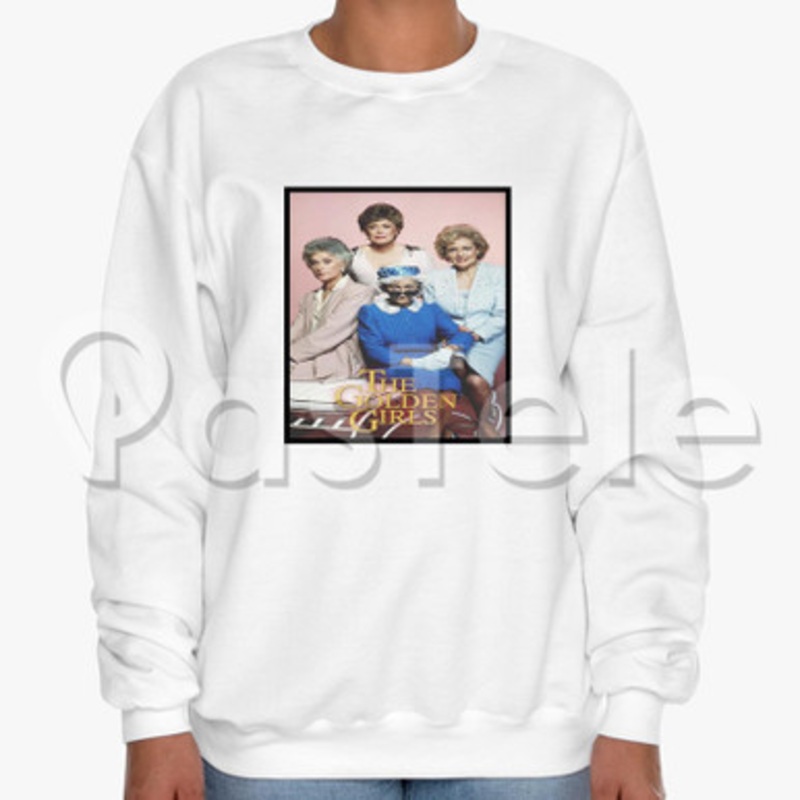 Golden Girls Custom Unisex Crewneck Sweatshirt Cotton Polyester Fabric Cloth