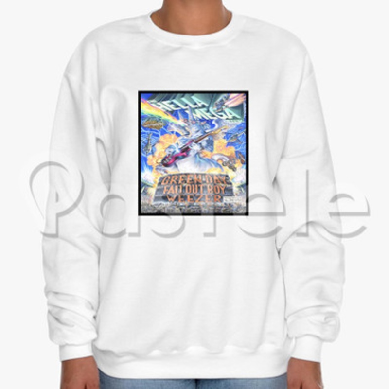 hella mega tour Custom Unisex Crewneck Sweatshirt Cotton Polyester Fabric Cloth