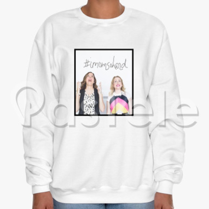 Imomsohard Custom Unisex Crewneck Sweatshirt Cotton Polyester Fabric Cloth