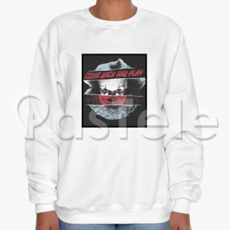 IT Chapter 2 Play Custom Unisex Crewneck Sweatshirt Cotton Polyester Fabric Cloth