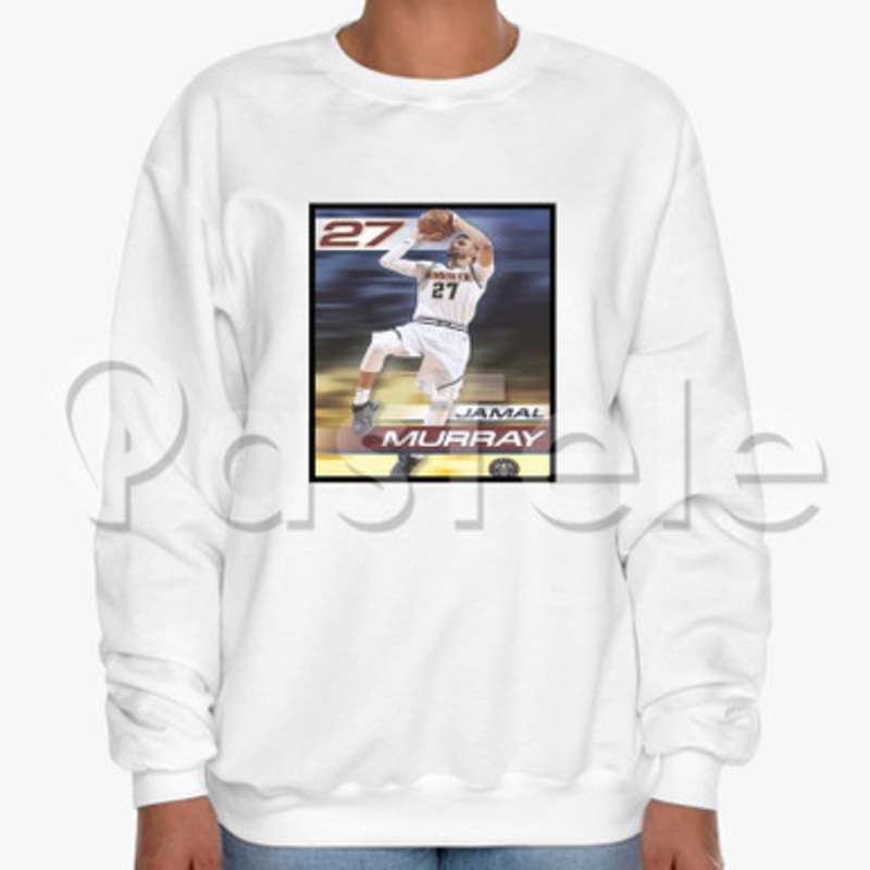 Jamal Murray Denver Nuggets NBA Custom Unisex Crewneck Sweatshirt Cotton Polyester Fabric Cloth