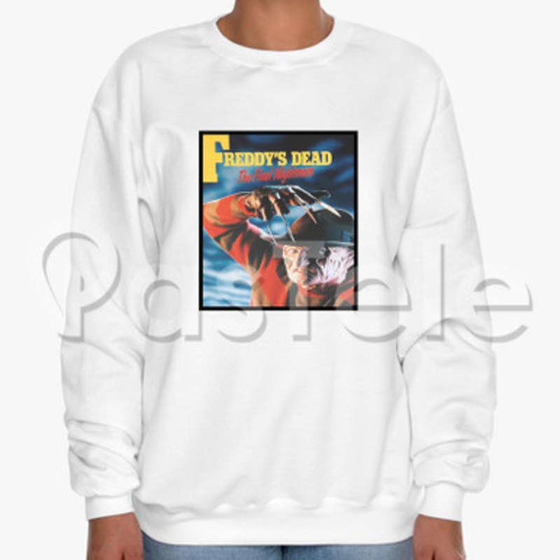A Nightmare on Elm Street Freddy s Dead The Final Nightmare 2 Custom Unisex Crewneck Sweatshirt Cotton Polyester Fabric Cloth