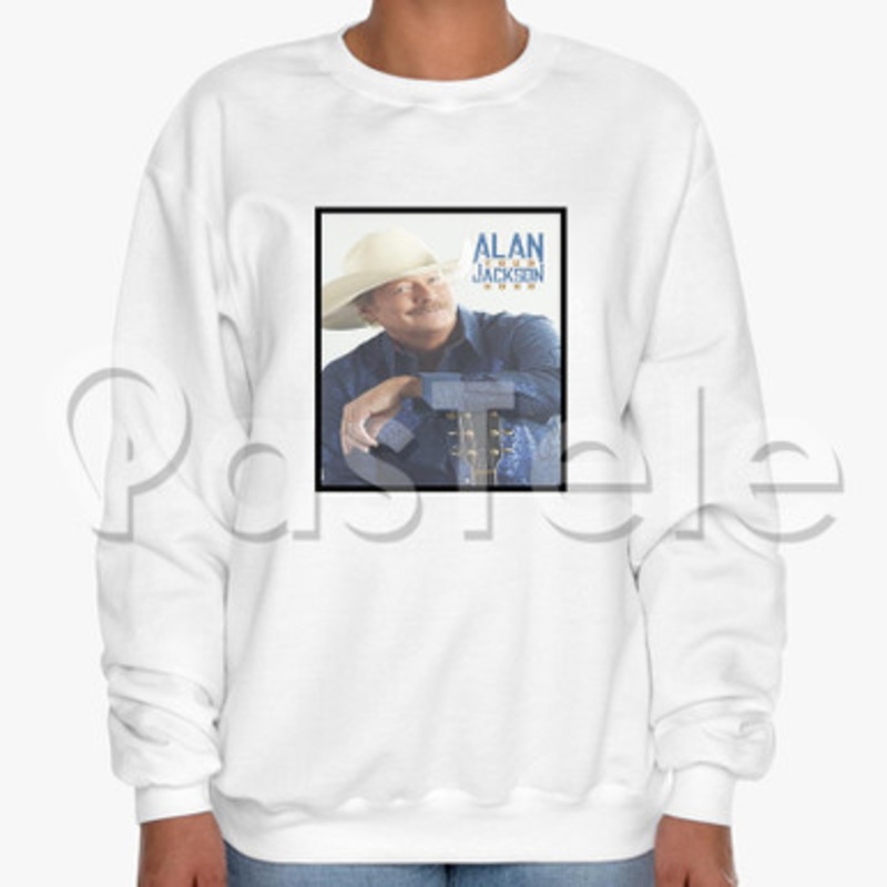 Alan Jackson Tour 2020 Custom Unisex Crewneck Sweatshirt Cotton Polyester Fabric Cloth