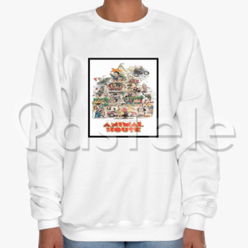 Animal House Custom Unisex Crewneck Sweatshirt Cotton Polyester Fabric Cloth